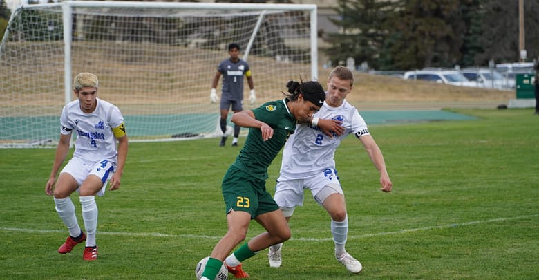 Bears soccer vs. Victoria (September 18, 2022), photos by Martin Bendico