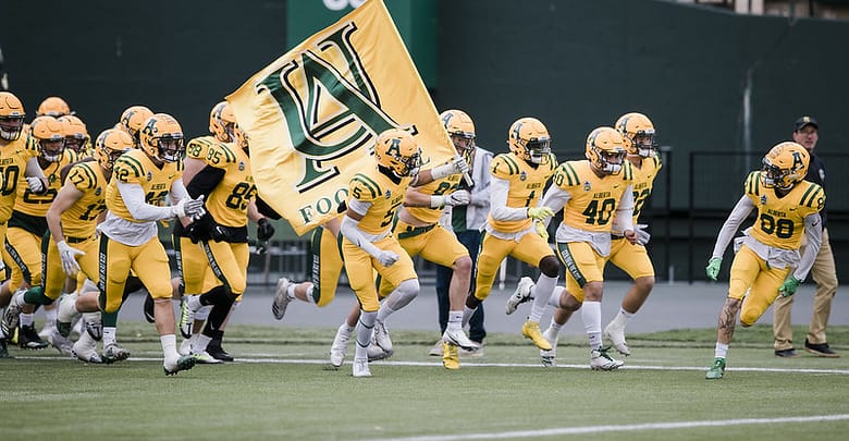 Golden Bears football at Commonwealth stadium